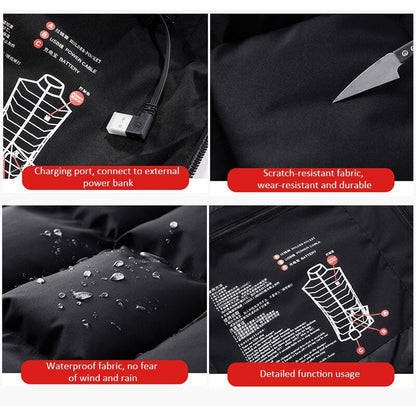 Graphen-Heizjacke – Wintertechnologie 