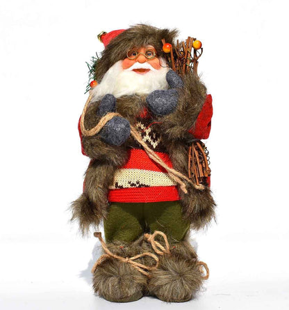 Doll Christmas Decorations Gift Santa Claus Figure Set